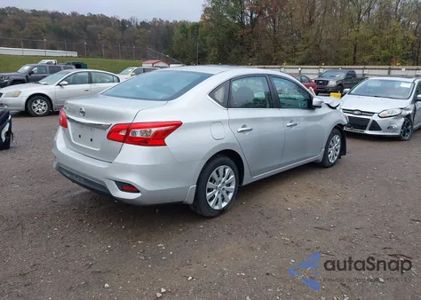 2017 Nissan Sentra S from USA, damaged, VIN 3N1AB7AP9HY408780